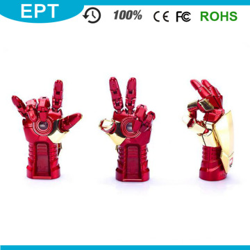 Wholsale Iron Man 8GB, 16GB, 32GB, 64GB USB Flash Drive for Free Sample